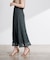 レースセミフレアスカート