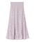 レースセミフレアスカート