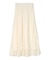 レースセミフレアスカート