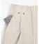 ベルト付ハイウエストタックパンツ