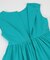 フレンチスリーブギャザーフレアワンピース