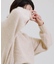 カシミヤブレンドボートネックニット