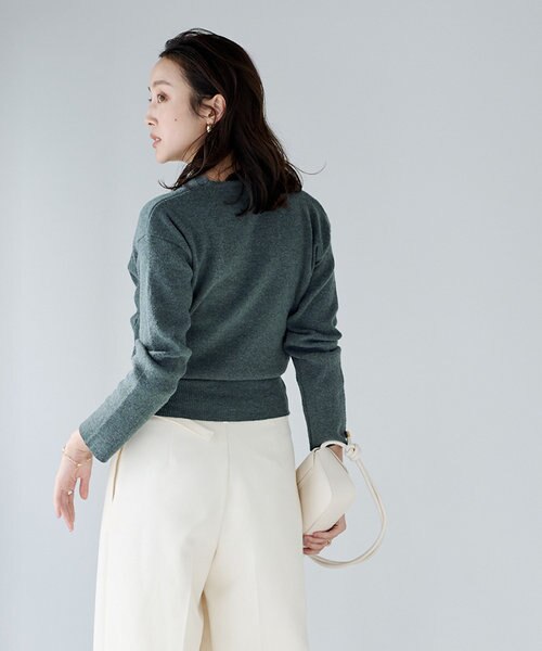 かず   MICHEL    カシュクールニット 新品 カシュクールニット｜ユアーズの通販｜&mall（アンドモール