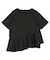 アシンメトリーフリルドッキングTシャツ