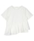 アシンメトリーフリルドッキングTシャツ