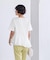 アシンメトリーフリルドッキングTシャツ