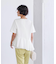 アシンメトリーフリルドッキングTシャツ