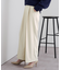 美シルエットワンタックワイドパンツ