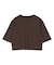 汗染み防止クロップドTシャツ