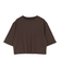 汗染み防止クロップドTシャツ