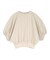 クルーネックラグランスリーブブラウス