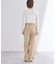 インタックセンタープレスワイドパンツ