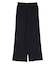 リラックスリブニットワイドパンツ