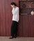 スウェットライクニットジョガーパンツ