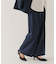 裏起毛センタープレスワイドパンツ