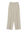 ピンタックセンタープレスワイドパンツ
