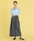 フロントクロスリボンスカート