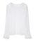シアーフレアスリーブトップス