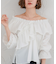 2wayフリルブラウス