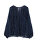 シアーラッフルブラウス