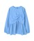 フロントデザインペプラムブラウス