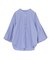 バンドカラー袖ボリュームブラウス