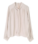 Vネックタイブラウス
