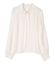 Vネックタイブラウス