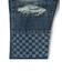 10.75oz patchwork repairインディゴストレッチデニム <Tapered＞