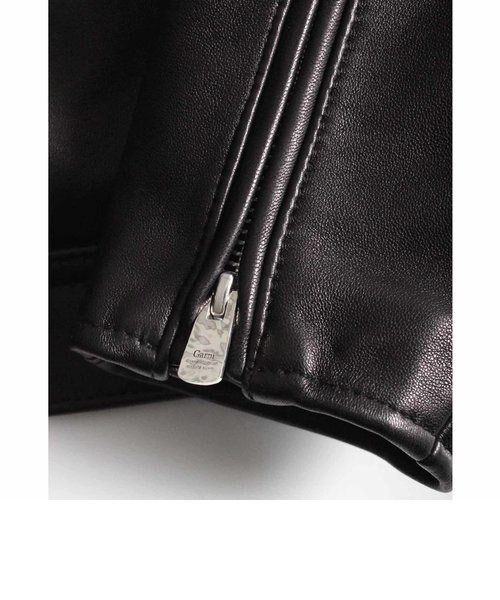 GARNI別注レザーシングルライダースブルゾン｜メンズビギの通販｜&mall