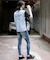 ラバーバックプリントTシャツ
