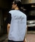 ラバーバックプリントTシャツ