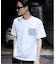 ラバーバックプリントTシャツ