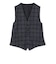 シャドーチェックベスト