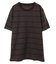 40/2天竺編みボーダーTシャツ