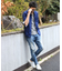 フレンチリネン七分袖シャツ