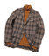 【TESSUTI DI SONDRIO/テッスーティ・ディ・ソンドリオ】メランジチェック ストレッチジャケット　fabric made in italy