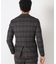 【TESSUTI DI SONDRIO/テッスーティ・ディ・ソンドリオ】メランジチェック ストレッチジャケット　fabric made in italy