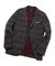 【TESSUTI DI SONDRIO/テッスーティ・ディ・ソンドリオ】メランジチェック ストレッチジャケット　fabric made in italy