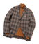 【TESSUTI DI SONDRIO/テッスーティ・ディ・ソンドリオ】メランジチェック ストレッチジャケット　fabric made in italy
