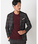 【TESSUTI DI SONDRIO/テッスーティ・ディ・ソンドリオ】メランジチェック ストレッチジャケット　fabric made in italy