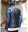 クレイジーシングルライダースレザージャケット