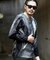 天竺編みシルクスクリーンプリントニット
