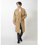 【ライナー着脱可能】Ｔ/Ｃコットンキャバジントレンチコート