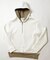 ハーフジップフード付きパーカー