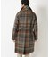 ＜hevo/イーヴォ＞別注 ベルテッドオーバーチェックコート made in italy