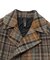 ＜hevo/イーヴォ＞別注 ベルテッドオーバーチェックコート made in italy