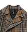 ＜hevo/イーヴォ＞別注 ベルテッドオーバーチェックコート made in italy