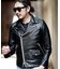 ダブルレザーライダースジャケット