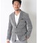 サマーツイードジャージジャケット　fabric made in japan